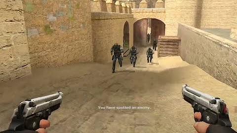 Counter Strike Source: Bots With Only Knives