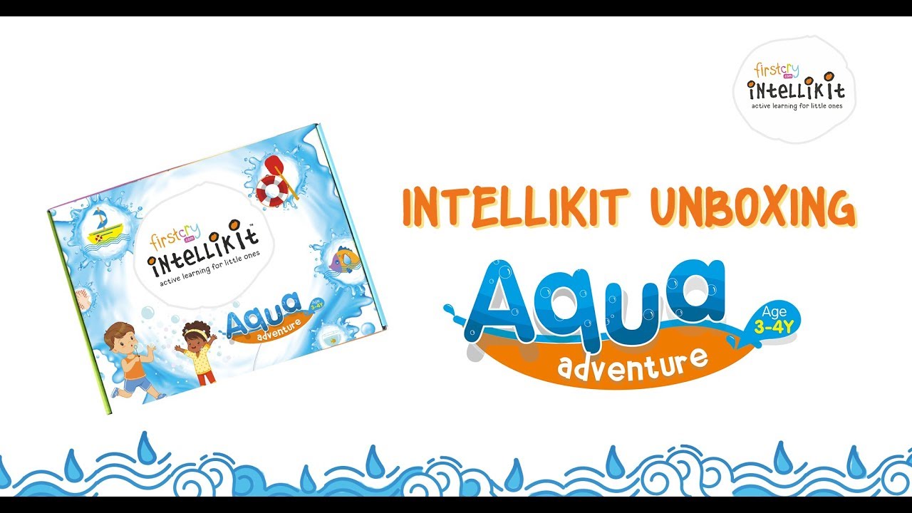 FirstCry Intellikit - Aqua Adventure (Age group: 3 to 4 years)