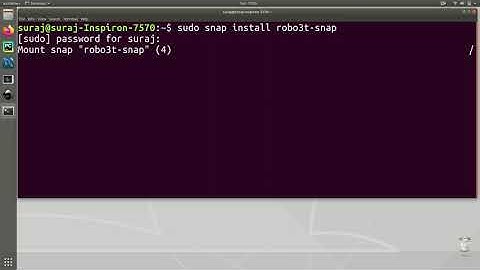 How To Install Robo3T  Robomongo In Ubuntu Linux