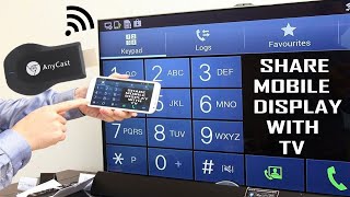 How to Setup Anycast Dongle  |  Share Mobile Screen with TV Using Anycast  |  anycast Setup