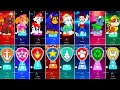 Paw patrol all megamix zuma vs skye vs marshall vs chase vs everest vs ryder vs rocky