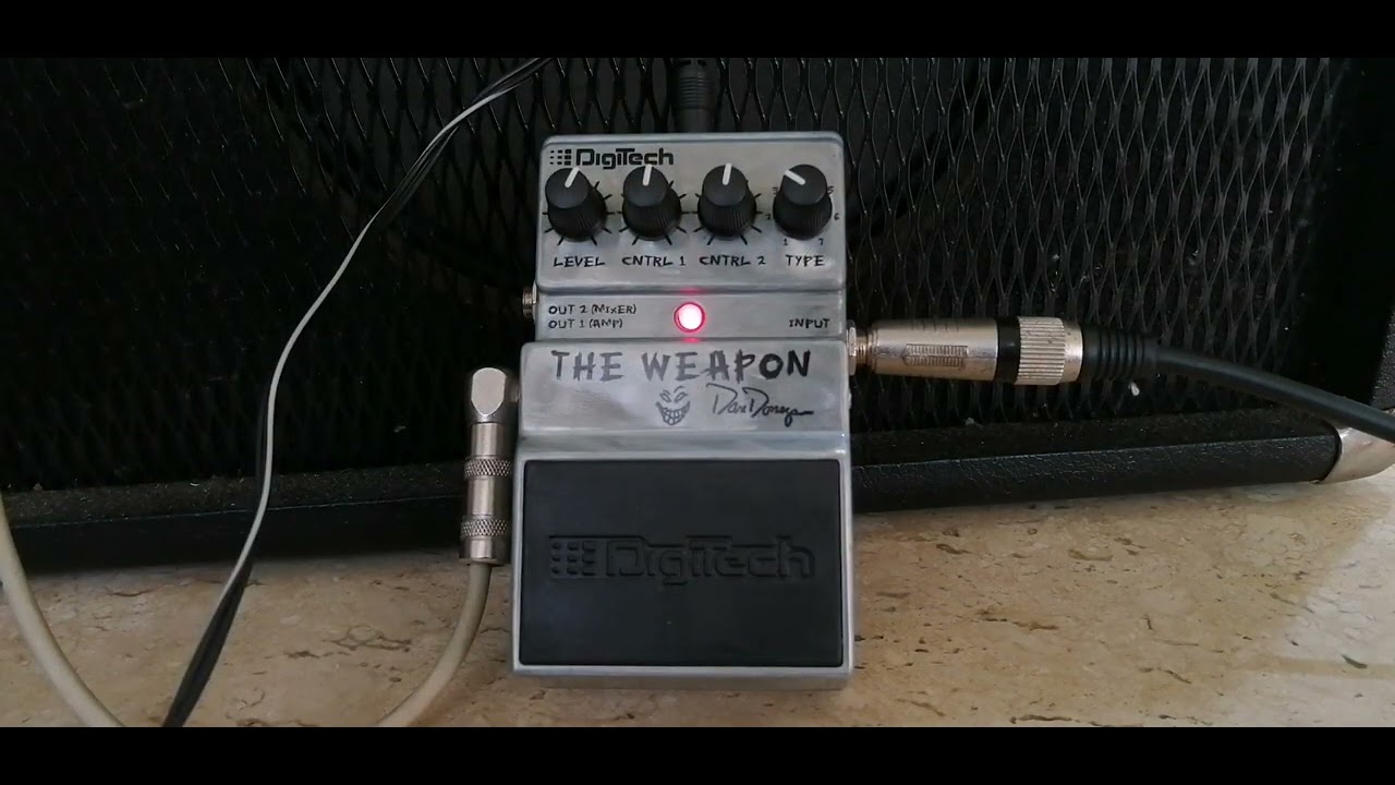 Pedal Digitech The Weapon Dan Donagan Signature