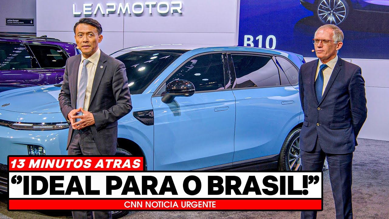 🚨 PRIMEIRO CARRO CHINÊS ELÉTRICO DA MARCA DONA DA FIAT! LEAPMOTORS TRARÁ O C10! BOA ESCOLHA?
