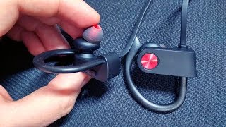 НЕДОРОГИЕ BLUETOOTH НАУШНИКИ ДЛЯ СПОРТА С ALIEXPRESS - ОБЗОР И ТЕСТ