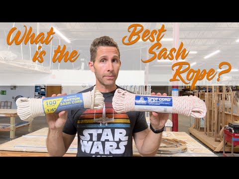 What’s the Best Window Sash Cord?