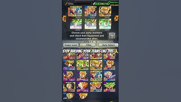 Stop building your teams 🙏 | Dragon Ball Legends #dragonballlegends #dblegends #dbl #dbs #dbz #goku