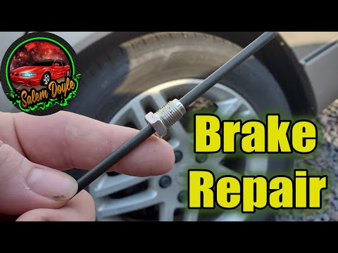 Repairing my Buick Regal's brake line the RIGHT way.