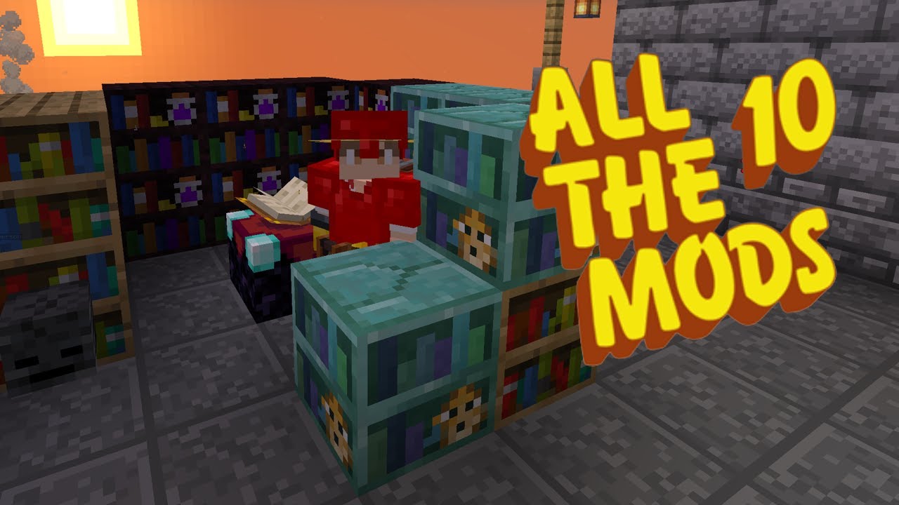 All The Mods 10 : E22 : Apotheosis Enchanting Started - YouTube
