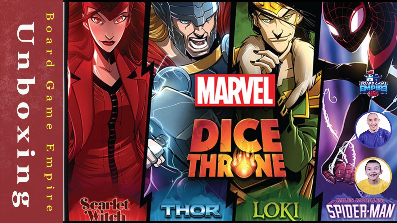 Marvel Dice Throne Unboxing The OP YouTube