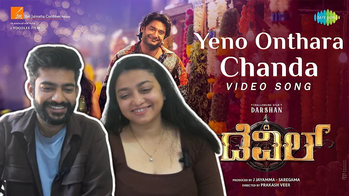 Yeno Onthara Chanda Song REACTION AND REVIEW | The Devil | Darshan, Rachana Rai