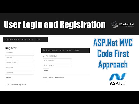 ASP.Net MVC User Login and Registration Code First Approach