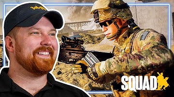 US Marine Reacts to Squad