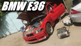 BMW E36 печка, ковер и новые диски!