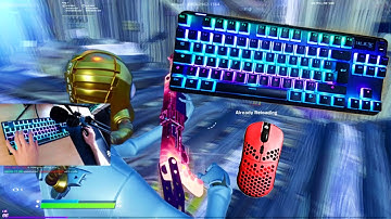 Steelseries Apex Pro ASMR Chill🤩Satisfying Keyboard Fortnite Omnipoint Switch 240 FPS Smooth 4K