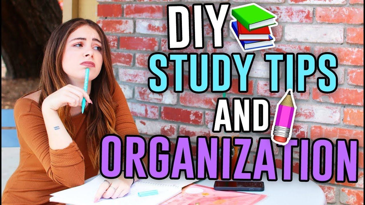 DIY ORGANIZATION AND STUDY TIPS FOR BACK TO SCHOOL 2017!!! // Jill Cimorelli