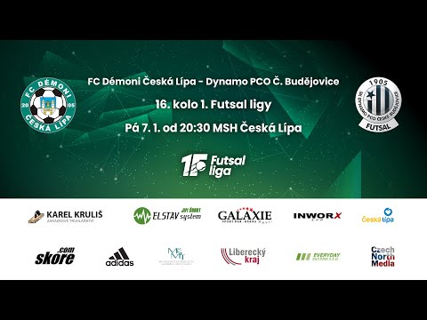 FC Démoni Česká Lípa - Dynamo PCO Č. Budějovice (16. kolo 1. Futsal liga)