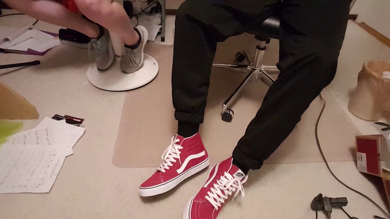 VANS SK8 HI UNBOXING (feat. my sister)