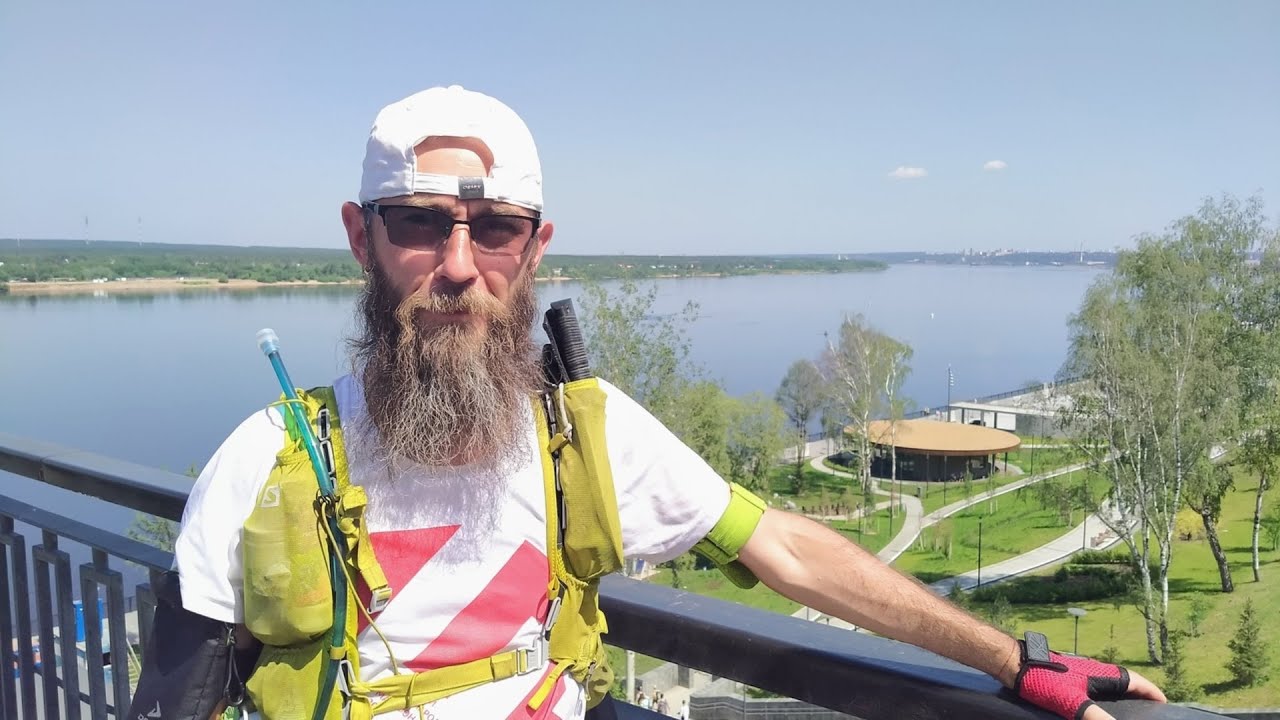 Ультрамарафонец бежит в Брестскую крепость. - YouTube