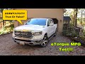 How Good (Or Bad) Is The MPG On A 2020 RAM 1500 5.7L V8 eTorque | 500 Mile Real World Fuel Economy!