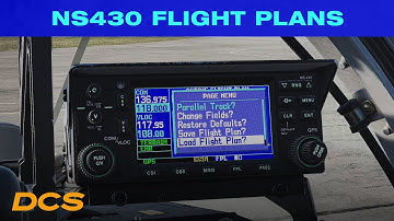 DCS NS430 Tutorial 2 - Vluchtplannen