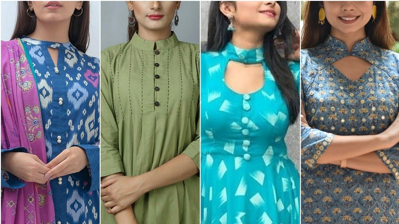 Women's Embroidered Plus Size Cotton Kurti - Shagun Kurtis