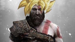 Goku goes Super Saiyan BUT with God of War Soundtrack! (DBZxGOW)