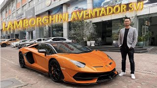 Sau vô lăng siêu bò mui trần Lamborghini Aventador SVJ 2021  WOWWWWW |XEHAY.VN|