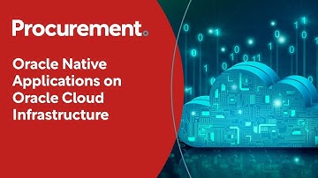 Oracle Native Applications on Oracle Cloud Infrastructure (OCI)