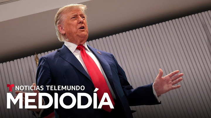 Al ordenar más redadas, Trump repitió teoría conspirativa sobre los inmigrantes | Noticias Telemundo