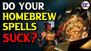 5 Must Have Spell Tips to Homebrew New D&D Spells