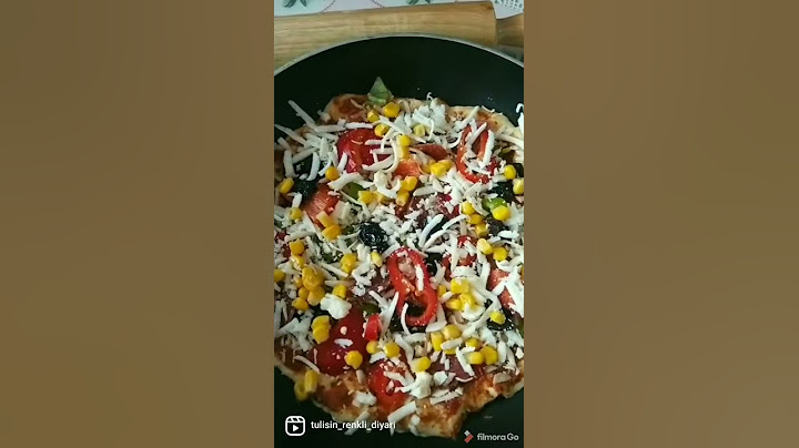 Tavada 5 dk da miss gibi pratik pizza🍕