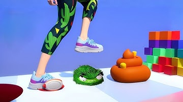 Tippy Toe 3D Games - Android,ios Gameplay Walkthrough All Levels