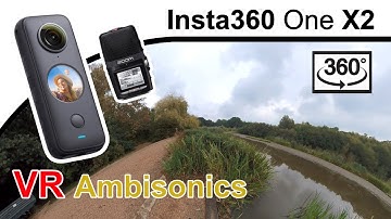 Insta360 One X2 | Zoom H2n | 360 VR Spatial Audio Test @insta360