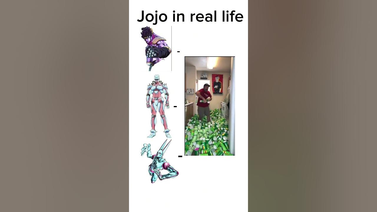 Jojo in real life #jojo #jjba #jojosbizzareadventure