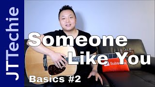 How to Play Someone Like You by Adele on Acoustic Guitar for Beginners | Easy Tutorial | BASICS #2