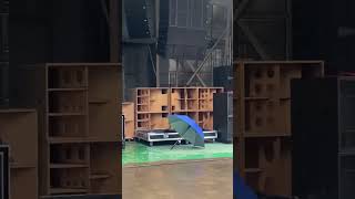 Sound Check—4 x Kama TP-1281(dual 12in line array) + 4 x K218MK2(dual 18in hybrid bass reflex horn)