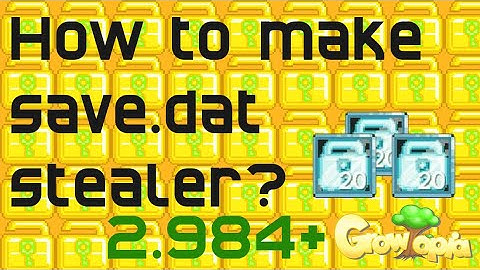 Growtopia - How to make Save.dat stealer 2018! [SAFE WAY]