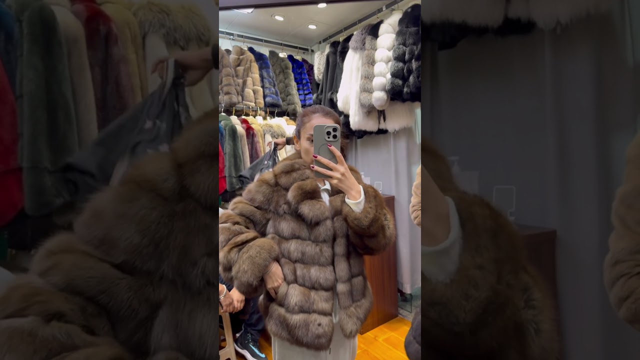 Шубы из Китая #байервкитае #скидки #гуанчжоу #fashion #китай #мода #обзор #одежда #стиль