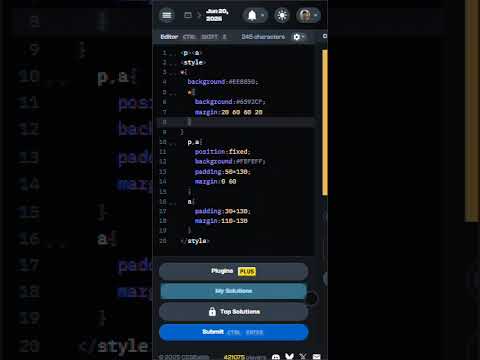 CSS Battles Daily