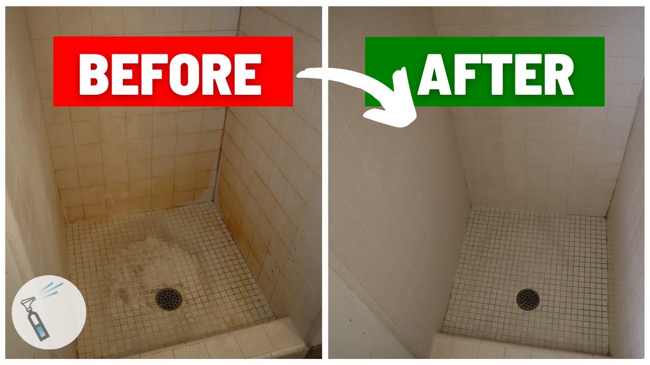 Use THIS to Remove SOAP SCUM and MOLD from Shower - NO Chemicals!!