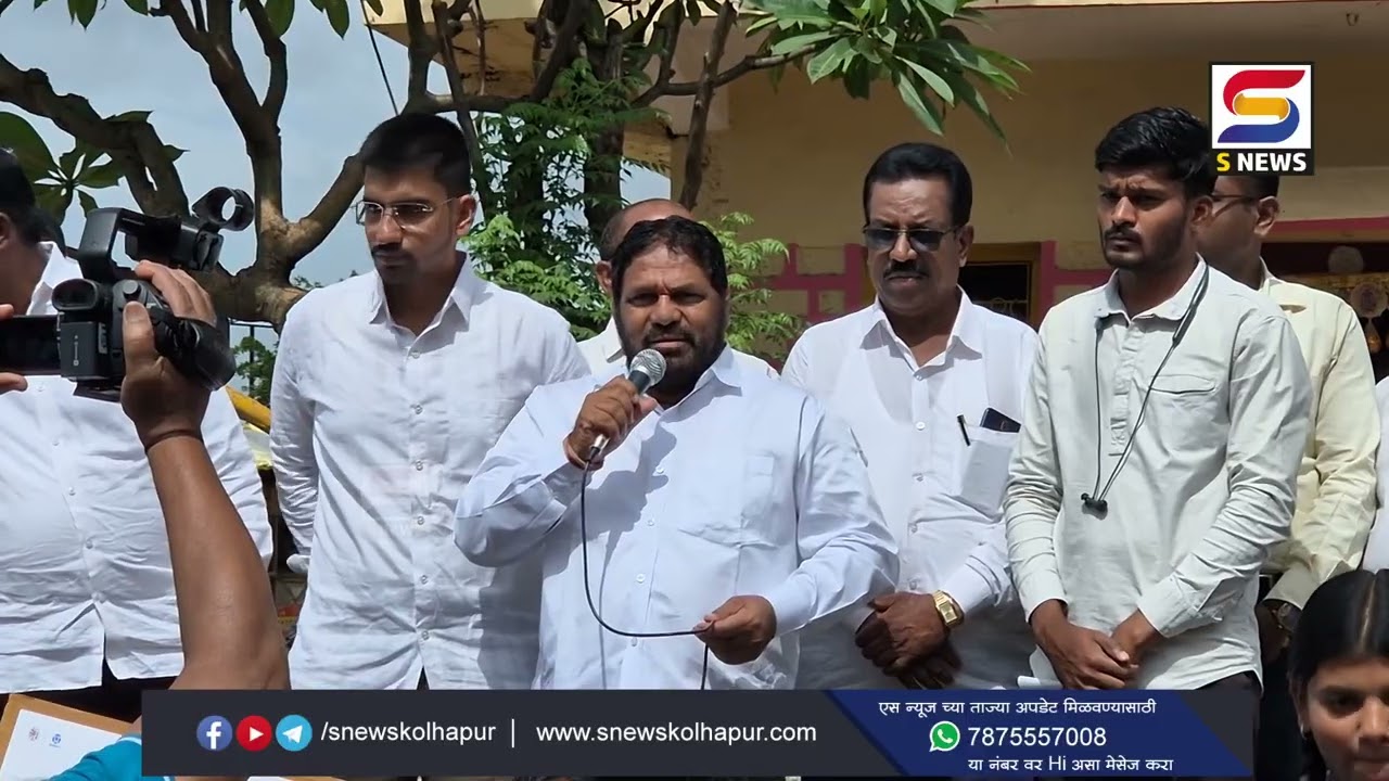 ''माझं गाव स्वच्छ उचगाव''या उपक्रमाबद्दल जनजागृती करण्यासाठी उचगावमध्ये रॅली