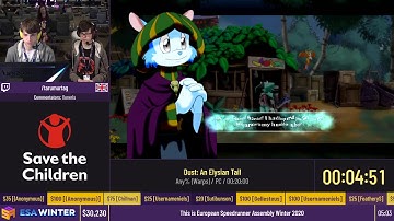 Dust: An Elysian Tail [Any% (Warps)] by Murtag - #ESAWinter20