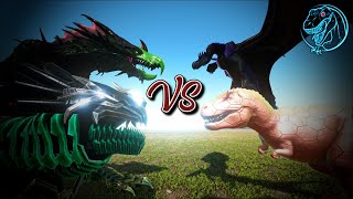 Even's Apex Rex & Omega Dodo Wyvern vs. Eternal God Mode Creatures | ARK Dino Battle ?