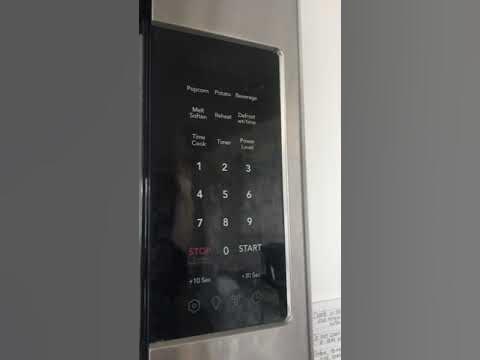 Frigidaire Microwave Clock Fix Model FFMV1846VSA - YouTube