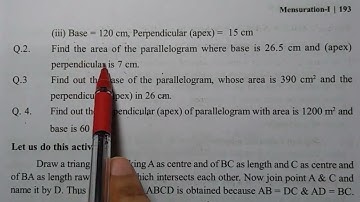 8th Maths | Ch.-14 Mensuration I Ex.-14.1 | C.G. Board