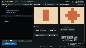CSS Battle | Battle 26 | Target #159 Portal | ambershan ♣️