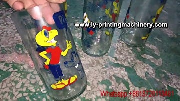 4 color Servo motor auto registration  silk screen printer for glass cup