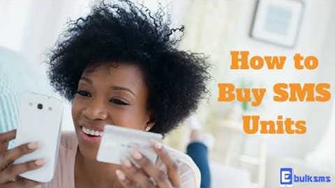How to buy sms units for your bulk sms account