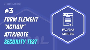 Master HTML in Darija Arabic #3 Form Element "action" Attribute Security Test