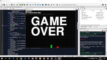 Python pygame Yılan Oyunu-6